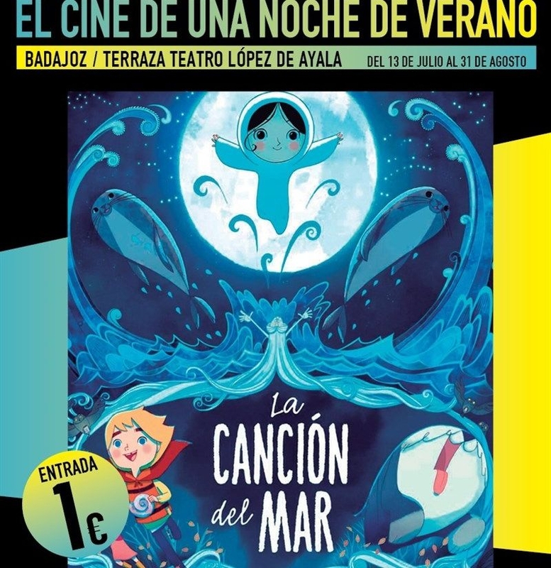 La película 'La canción del mar' se emitirá este jueves en la terraza del Teatro López de Ayala