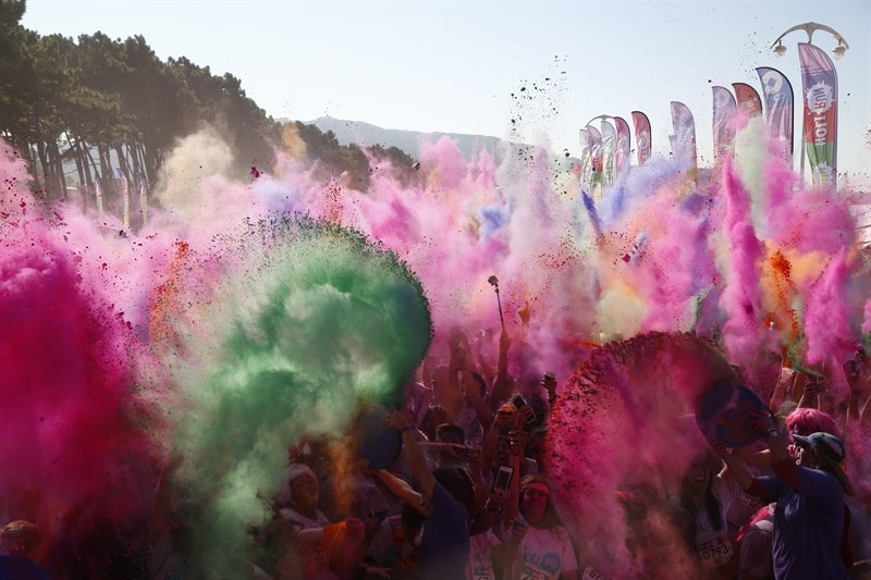 El multitudinario evento del color 'Holi Run' atraerá a miles de entusiastas del deporte y la diversión en Badajoz