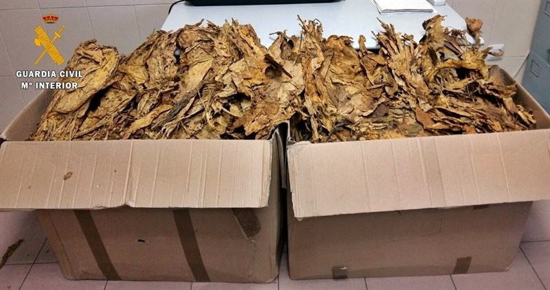 Intervenidos en Badajoz 40 kilos de tabaco semipicado procedentes de contrabando y valorados en 6.400 euros