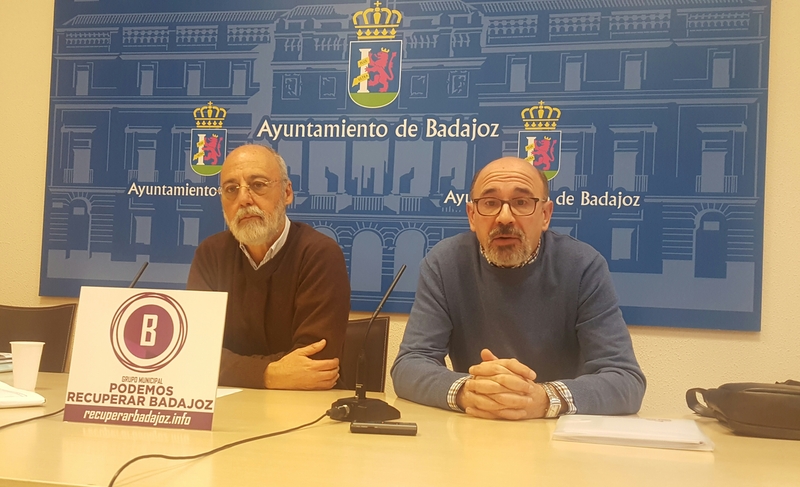 Podemos Recuperar Badajoz inicia una campaña para impulsar el pequeño comercio