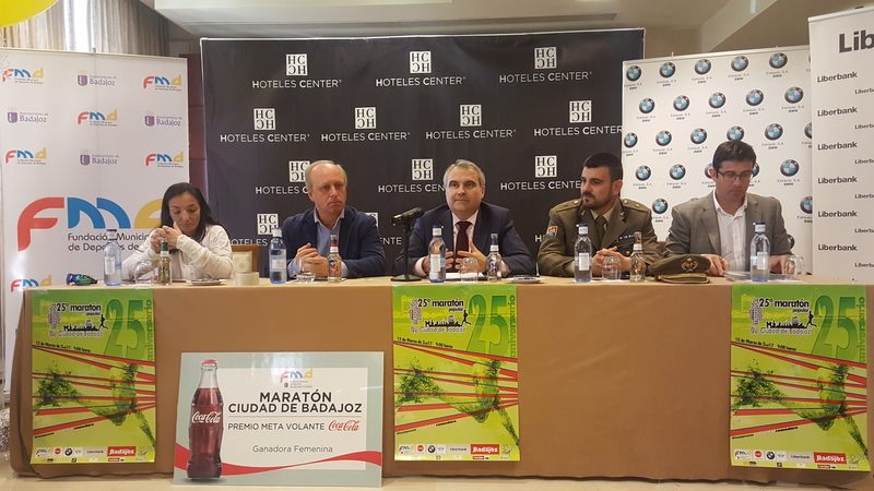 En torno a 1.400 personas participarán en la XXV Maratón popular y III Media Maratón ''Ciudad de Badajoz''