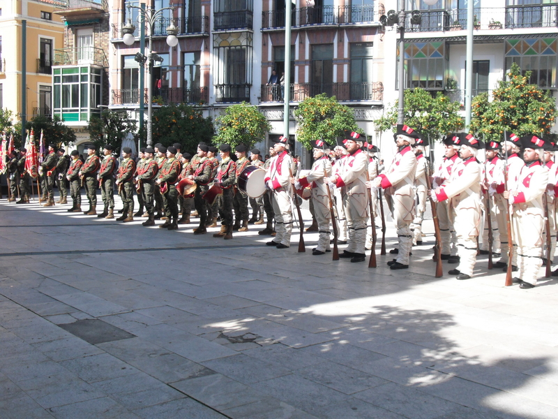 Más de 70 efectivos participan en la conmemoración de la muerte del 'General Menacho'