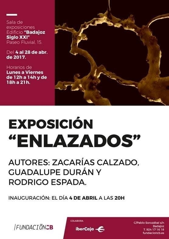 Una exposición muestra en Badajoz obras de Zacarías Calzado, Guadalupe Durán y Rodrigo Espada