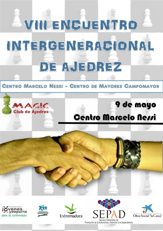 Mayores participarán este martes en un encuentro integeneracional de ajedrez con internos del 'Marcelo Nessi'