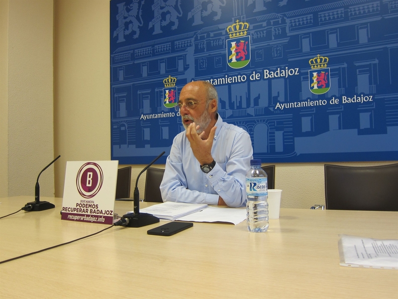 Podemos Recuperar Badajoz advierte de que el cambio de portavoz en Cs puede suponer un ''retroceso'' en participación