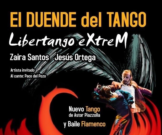 El grupo 'Libertango eXtreM' ofrece un espectáculo que aúna la música de Astor Piazzola y el baile flamenco