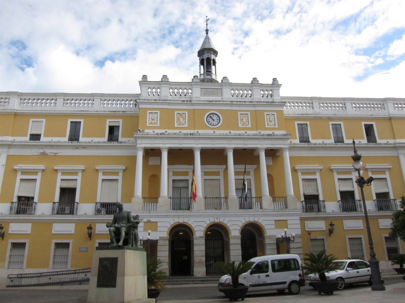 El Ayuntamiento de Badajoz permanecerá cerrado este lunes con motivo de la festividad de Santa Rita