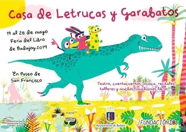 La Fundación CB colabora con la Feria del Libro de Badajoz con el patrocinio de un stand para el público infantil