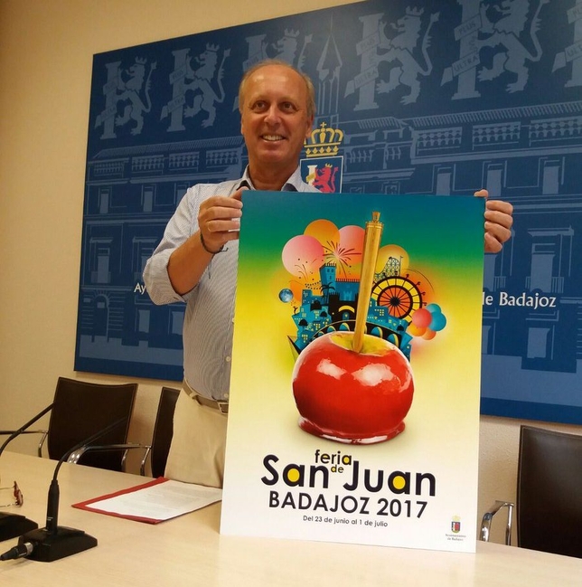 Una manzana caramelizada anuncia nuestra Feria de San Juan