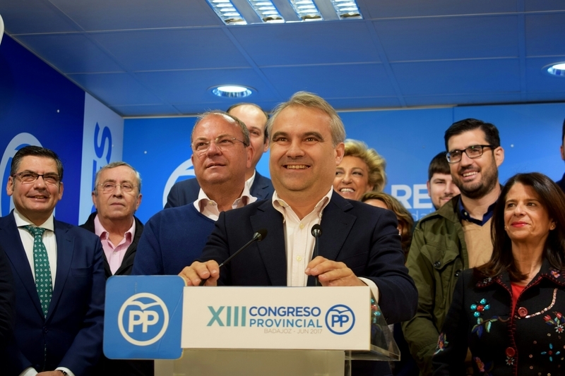 Pablo Casado clausurará el domingo el congreso provincial del PP de Badajoz que reelegirá a Francisco Javier Fragoso