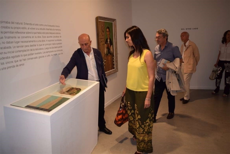 Una exposición y un facsímil muestran en Badajoz trabajos inéditos del pintor Ortega Muñoz