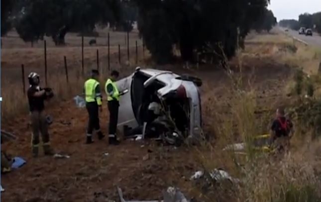 Fallece una joven de 29 años en un accidente de tráfico en la EX-310 cerca de Badajoz