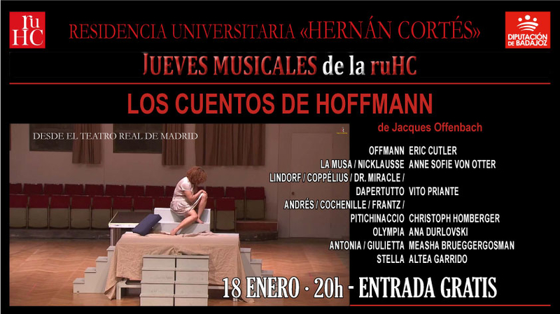 Ópera en la Hernán Cortés con ''Los cuentos de Hoffmann''