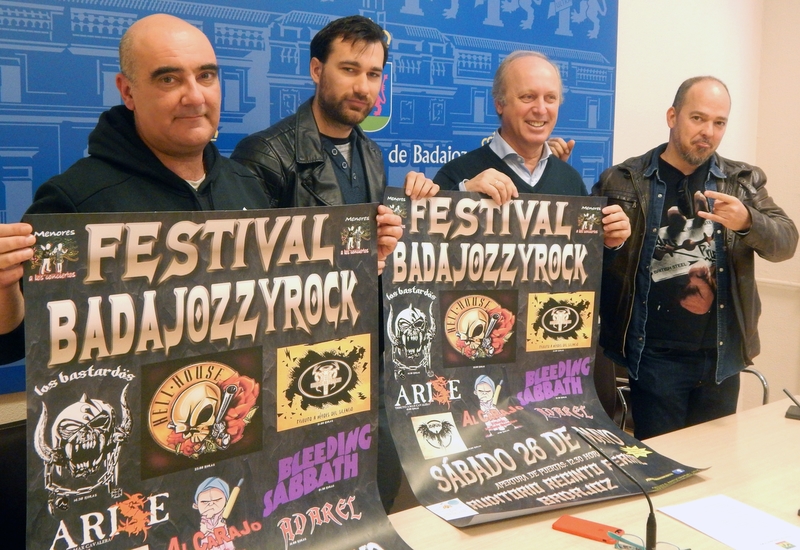 'BadajozzYRock', el festival de metal y ocio, se realizará el próximo 26 de mayo en Badajoz