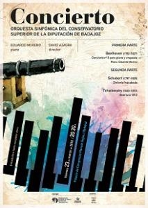 La Orquesta del Conservatorio Superior ofrecerá un concierto en el Palacio de Congresos de Badajoz