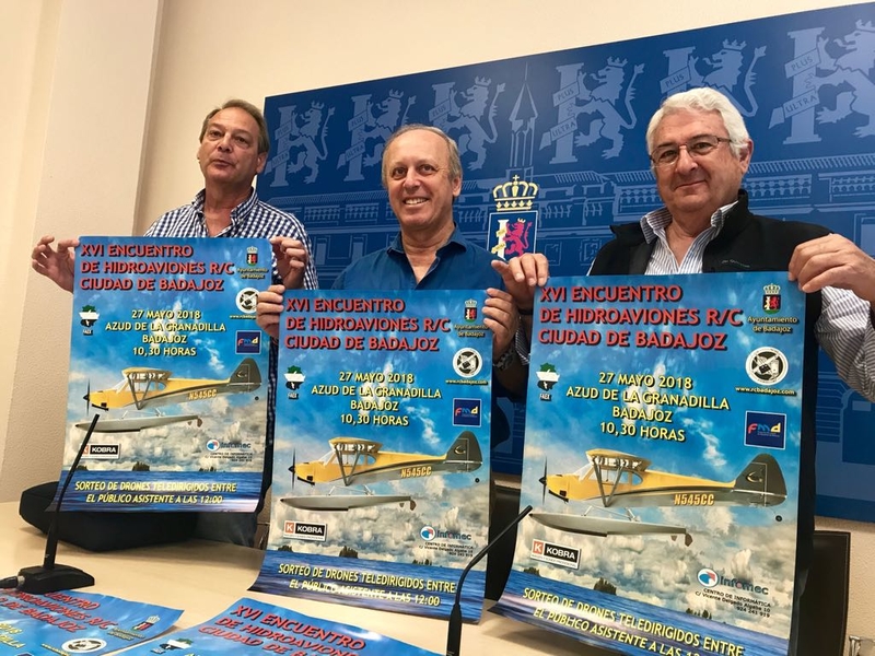 Badajoz acoge una nueva edición de su exhibición de hidroaviones, única en España