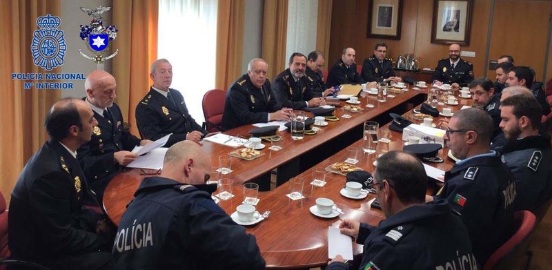 La Policía Nacional y la PSP portuguesa refuerzan su cooperación transfronteriza en Extremadura 