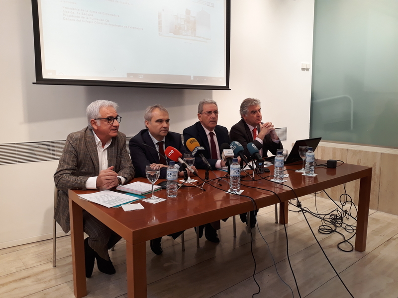 Presentado el concurso para el proyecto de la nueva sede de Fundación Caja Badajoz