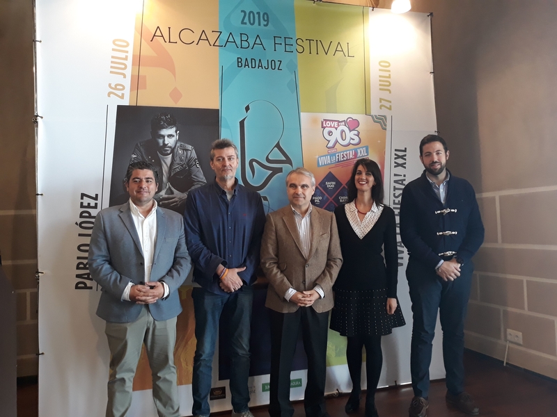 Pablo López y el nuevo show XXL de Love 90's protagonizan el cartel del Alcazaba Festival Badajoz 2019