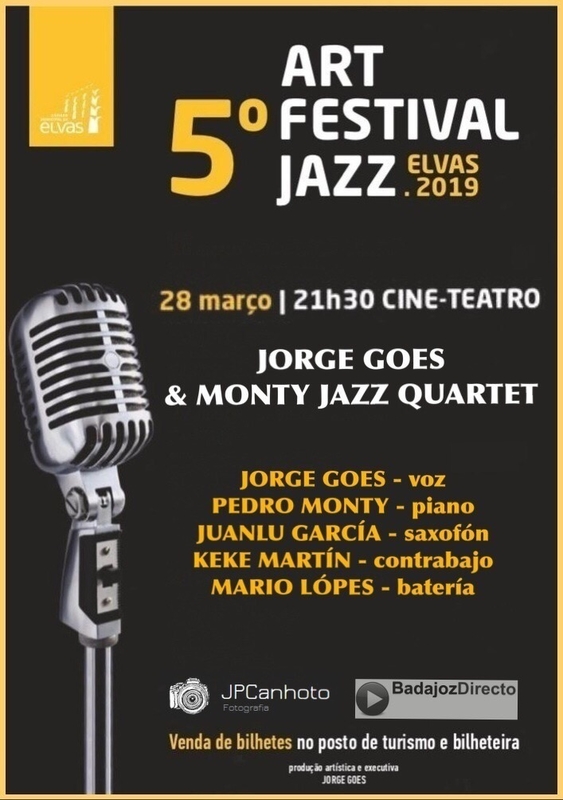 Jorge Goes y Monty jazz Quartet clausuran la 5 edición del Festival de Jazz de Elvas