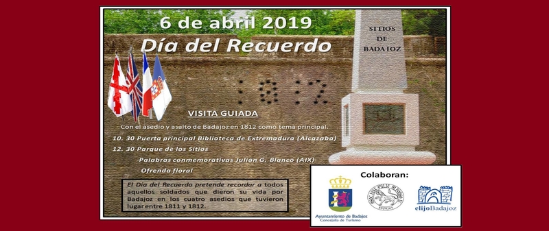 ''Día del Recuerdo''. Visita Guiada este sábado