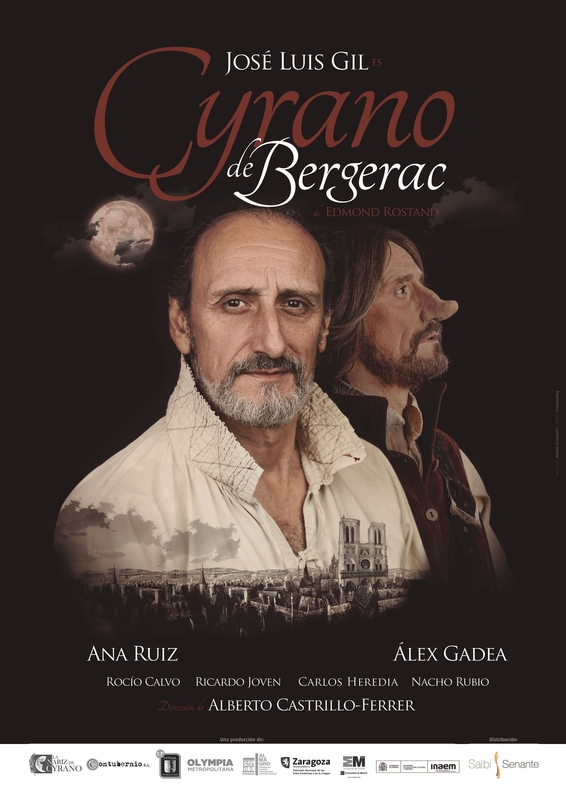 José Luis Gil encarna a Cyrano de Bergerac en el Teatro López de Ayala