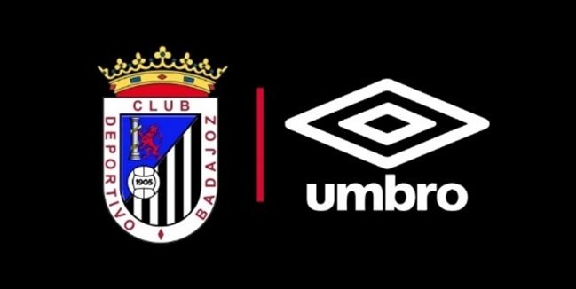 El CD Badajoz alcanza un acuerdo con Umbro para que se convierta en la marca oficial del club