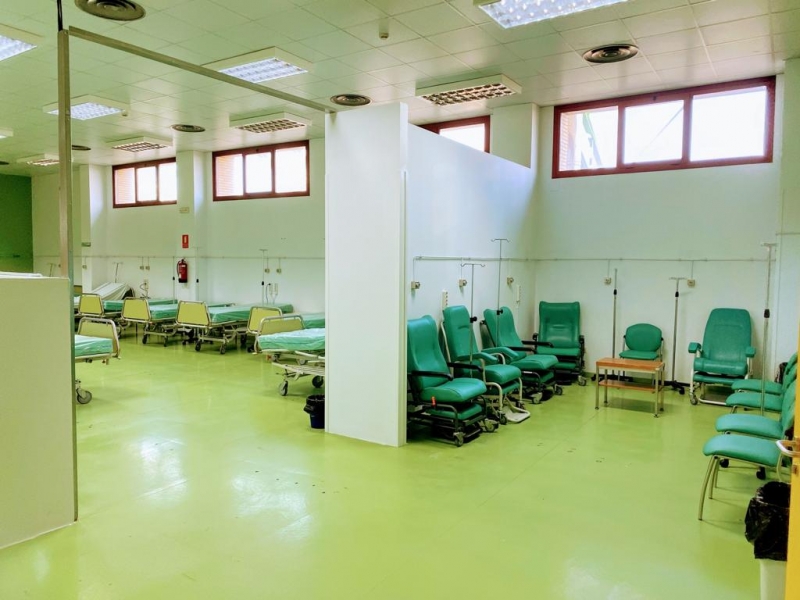 El Área de Salud de Badajoz tiene 15 pacientes hospitalizados, de los que 4 están en UCI
