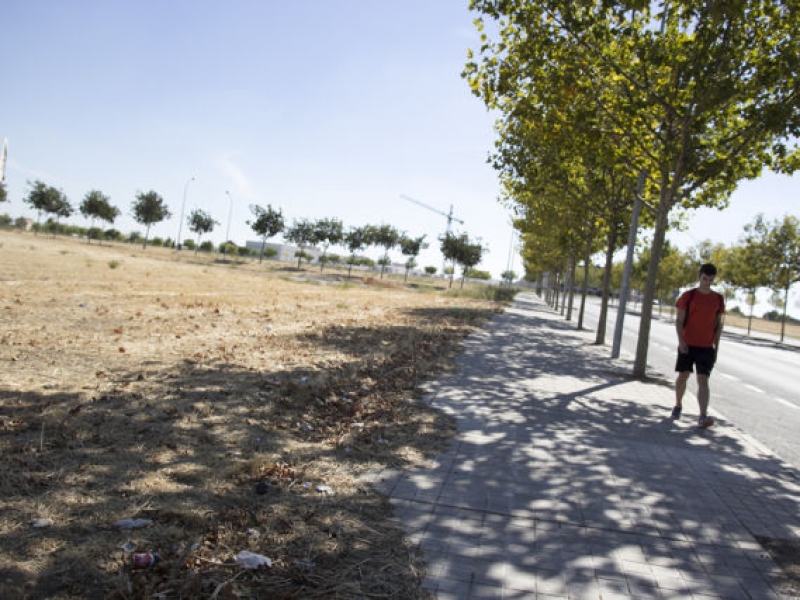 Arranca el desbroce del Plan Periurbano de Badajoz