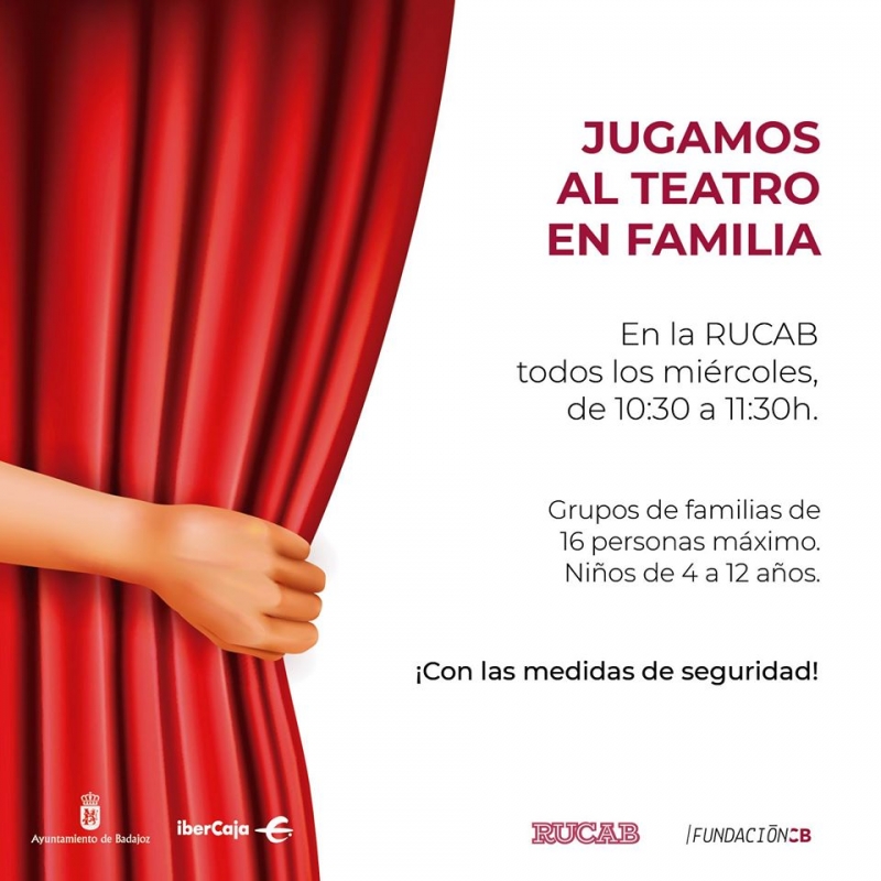 Talleres de teatro para familias en la RUCAB