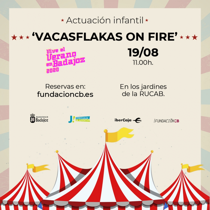 Primera actividad de teatro Infantil de ''Vive el Verano en Badajoz''
