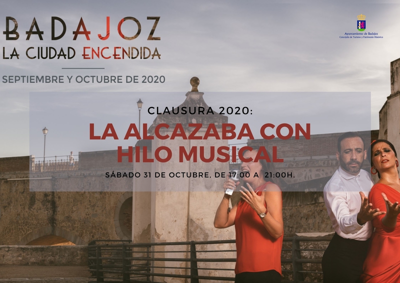 La Ciudad Encendida se despide con un concierto de música y la actividad ''Alcazaba con hilo musical''