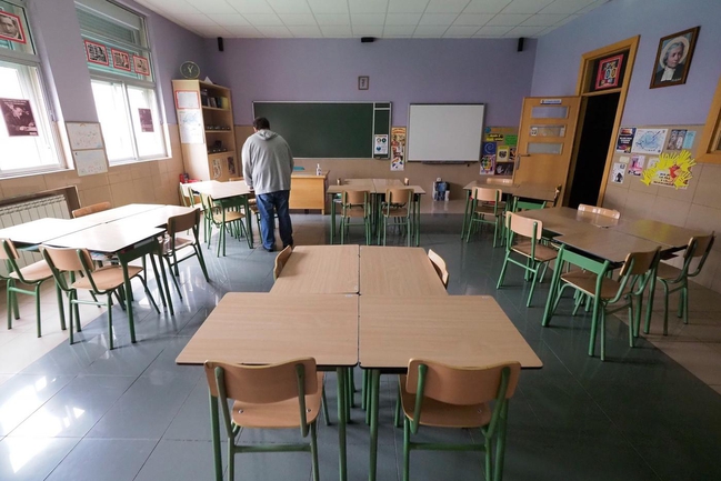En la región hay actualmente 159 aulas de Infantil y Primaria cerradas