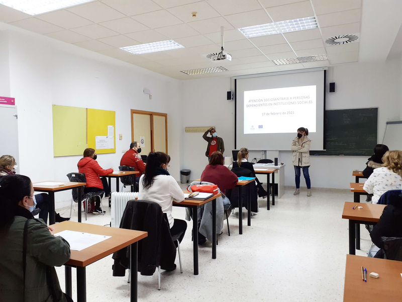 Comienza una nueva edición del curso de formación ocupacional de atención sociosanitaria