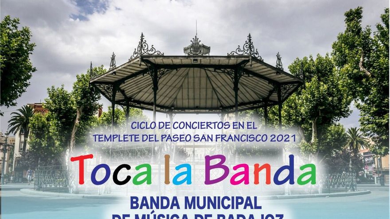 El Concierto del ciclo ''Toca la Banda'' cambia hoy el templete del paseo de San Francisco por el Teatro López de Ayala