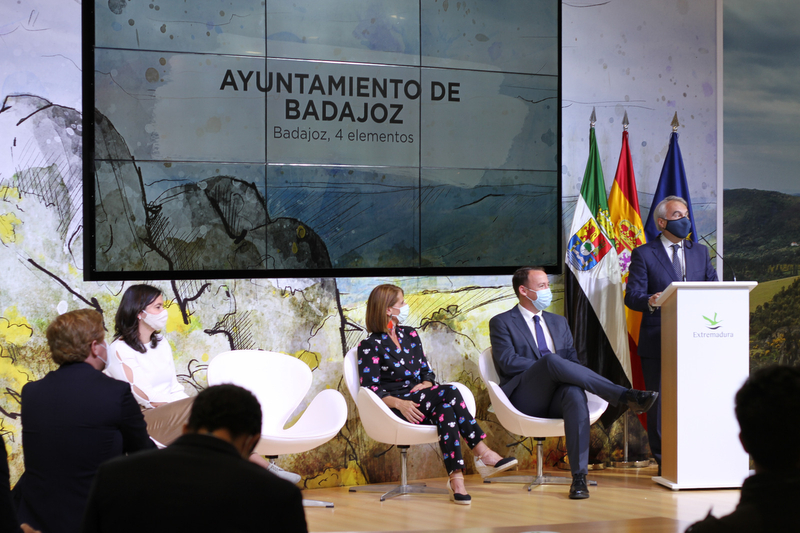 El ayuntamiento presentó en FITUR 2021 su propuesta turística ''BADAJOZ 4 ELEMENTOS''