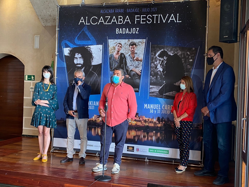 Manuel Carrasco, Ara Malikian y Taburete protagonizan el cartel de Alcazaba Festival 2021