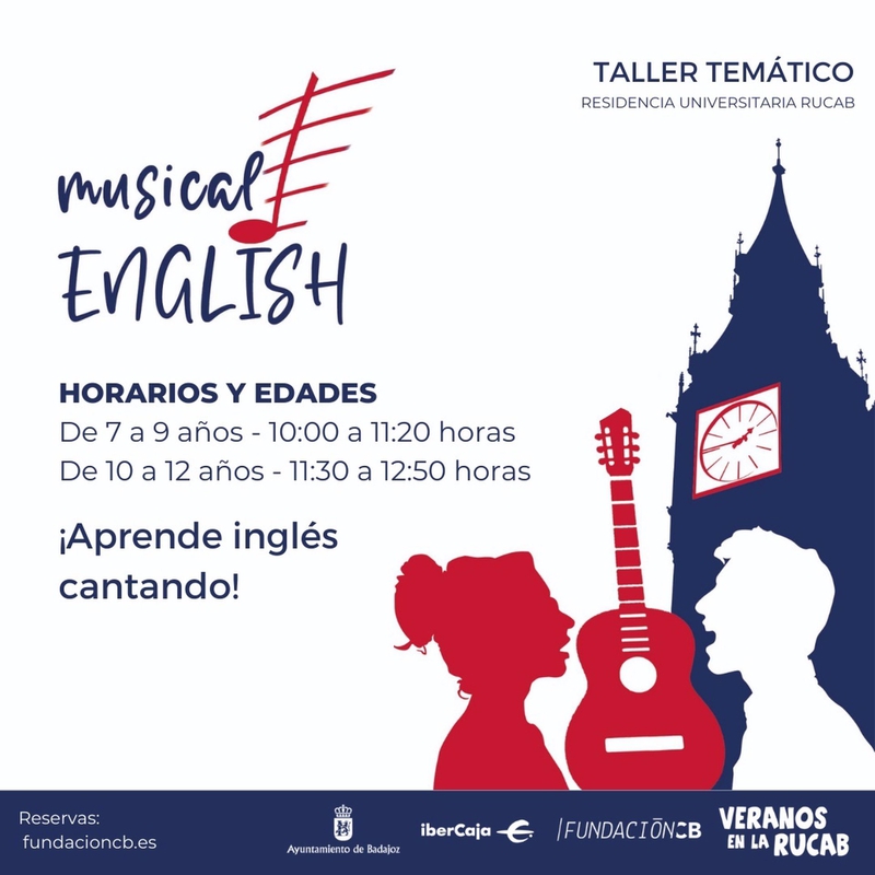 Fundación CB continúa en Badajoz con sus talleres para aprender inglés cantando