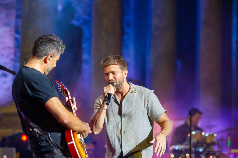 El Teatro Romano y Stone&Music Festival, testigos del cierre de la gira Vértigo de Pablo Alborán