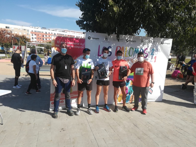 Casi 300 participantes en La V Carrera de los Palomos 