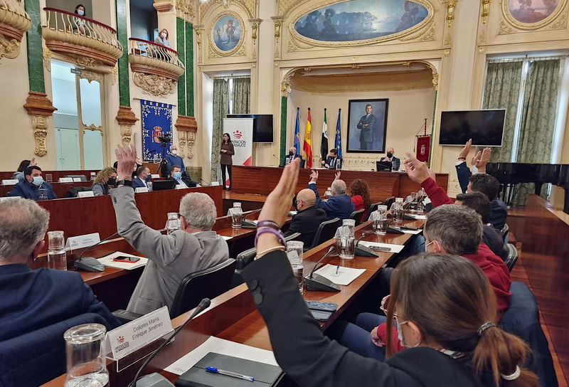 La Diputación de Badajoz aprueba los presupuestos para el ejercicio 2022