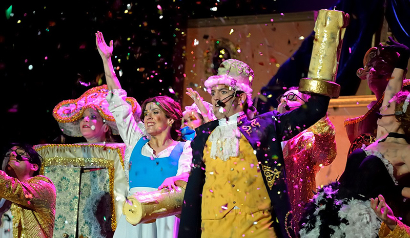 El musical infantil 'La Bella y la Bestia' recala este miércoles en el Teatro López de Ayala 