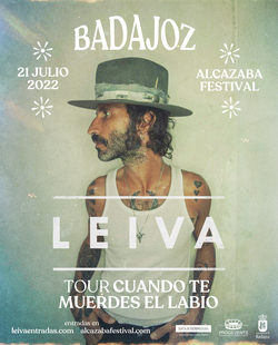 Leiva, primer artista del Alcazaba Festival 2022