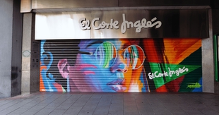 El Corte Inglés patrocina la Liga Nacional de Graffiti para impulsar el arte urbano 