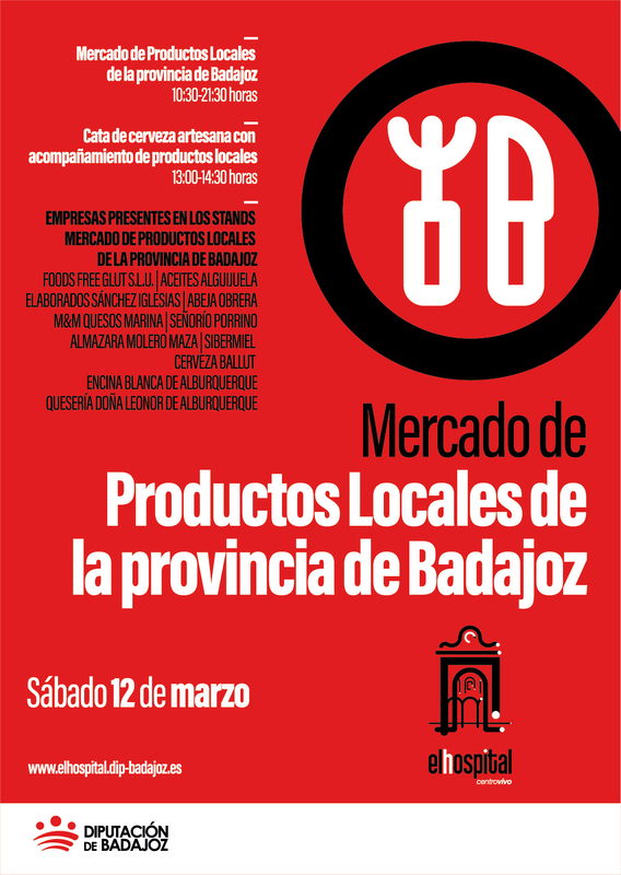 El Hospital acogerá el Mercado de Productos Locales de Badajoz