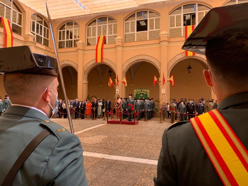 Badajoz celebra un acto de conmemoración de los 178 años de la creación de la Guardia Civil