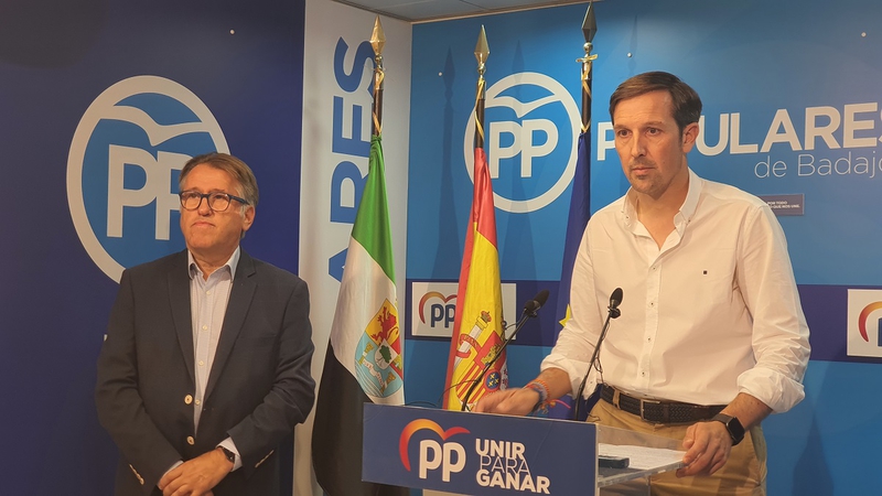 El PP muestra su indignación porque Badajoz pierda 25'6 millones euros de los Fondos FEDER 