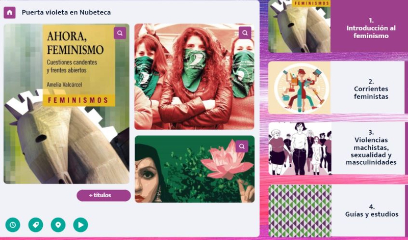 La Residencia Hernán Cortés incorpora 100 títulos electrónicos a su fondo feminista