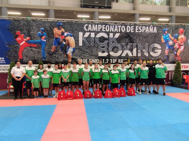 Dojo Bushido Badajoz, presente en el Campeonato de España de Kickboxing y Muaythai