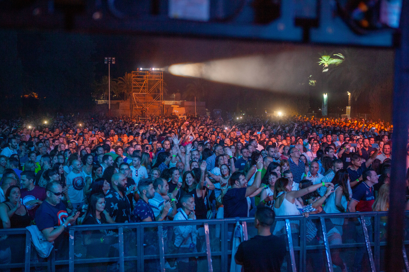 Un total 150 servicios entre Policía Local y Nacional se ponen a disposición de la ciudad para velar por la seguridad en el Alcazaba Festival